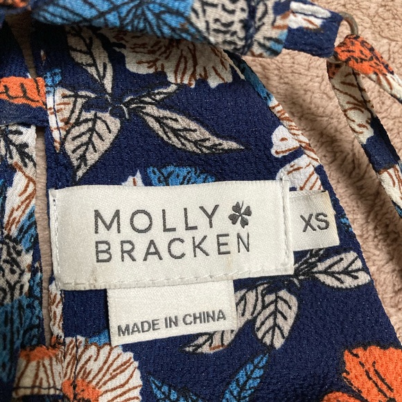 Molly Bracken LOUNA Long Dress , laced back, boho - sz XS - Picture 4 of 14